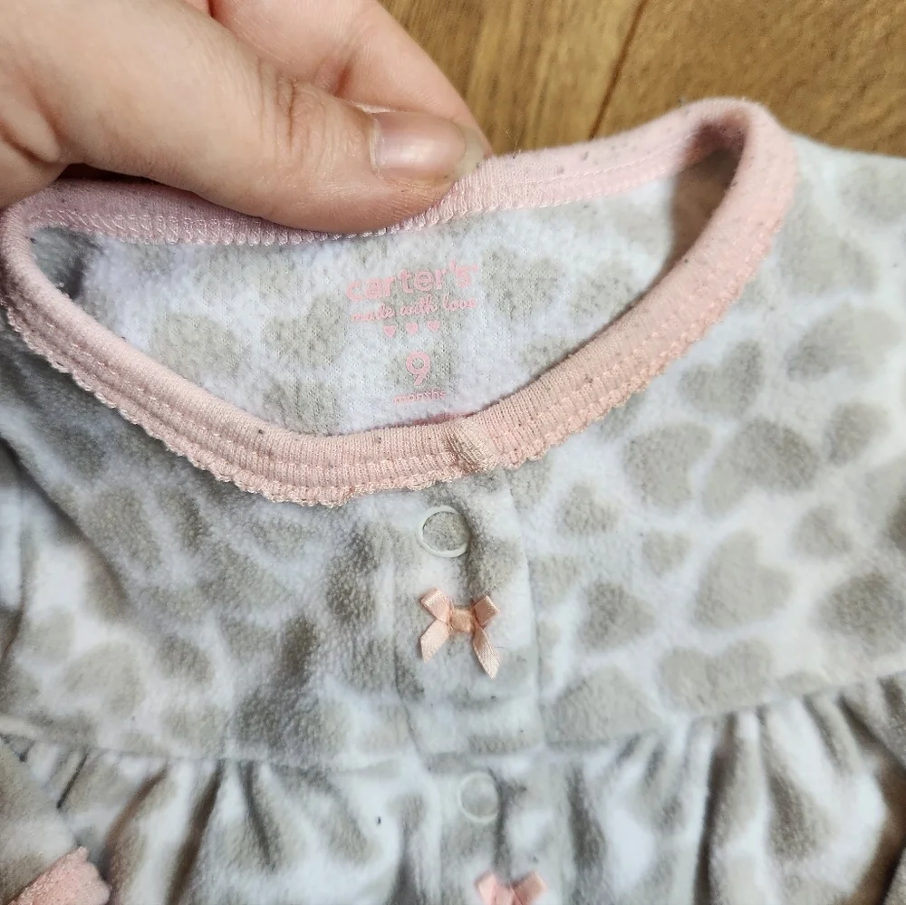 Carter's 9m Girls Fleece Sleeper